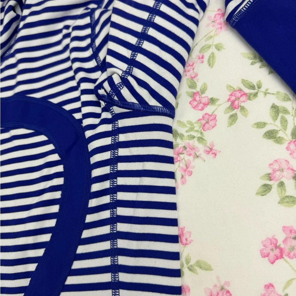Lululemon In Stride Striped Zip Up Jacket 6 - Picture 9 of 16